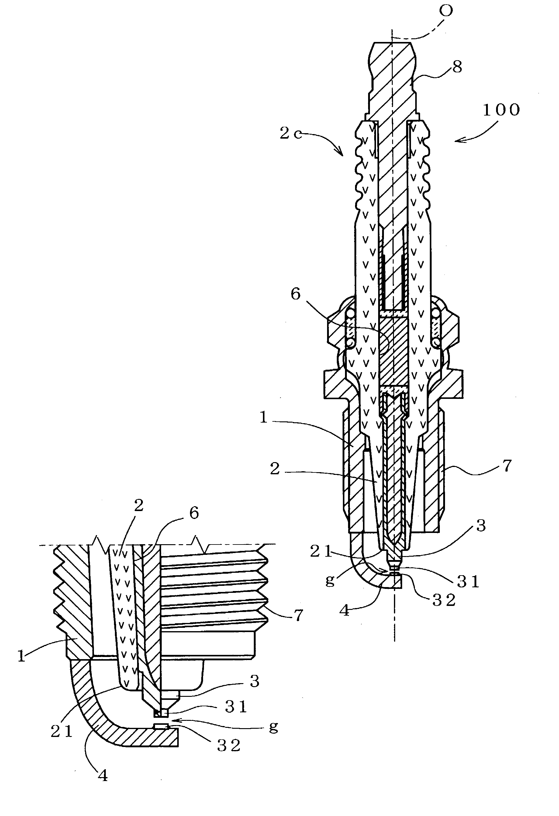 Method for manufacturing a spark plug, and spark plug