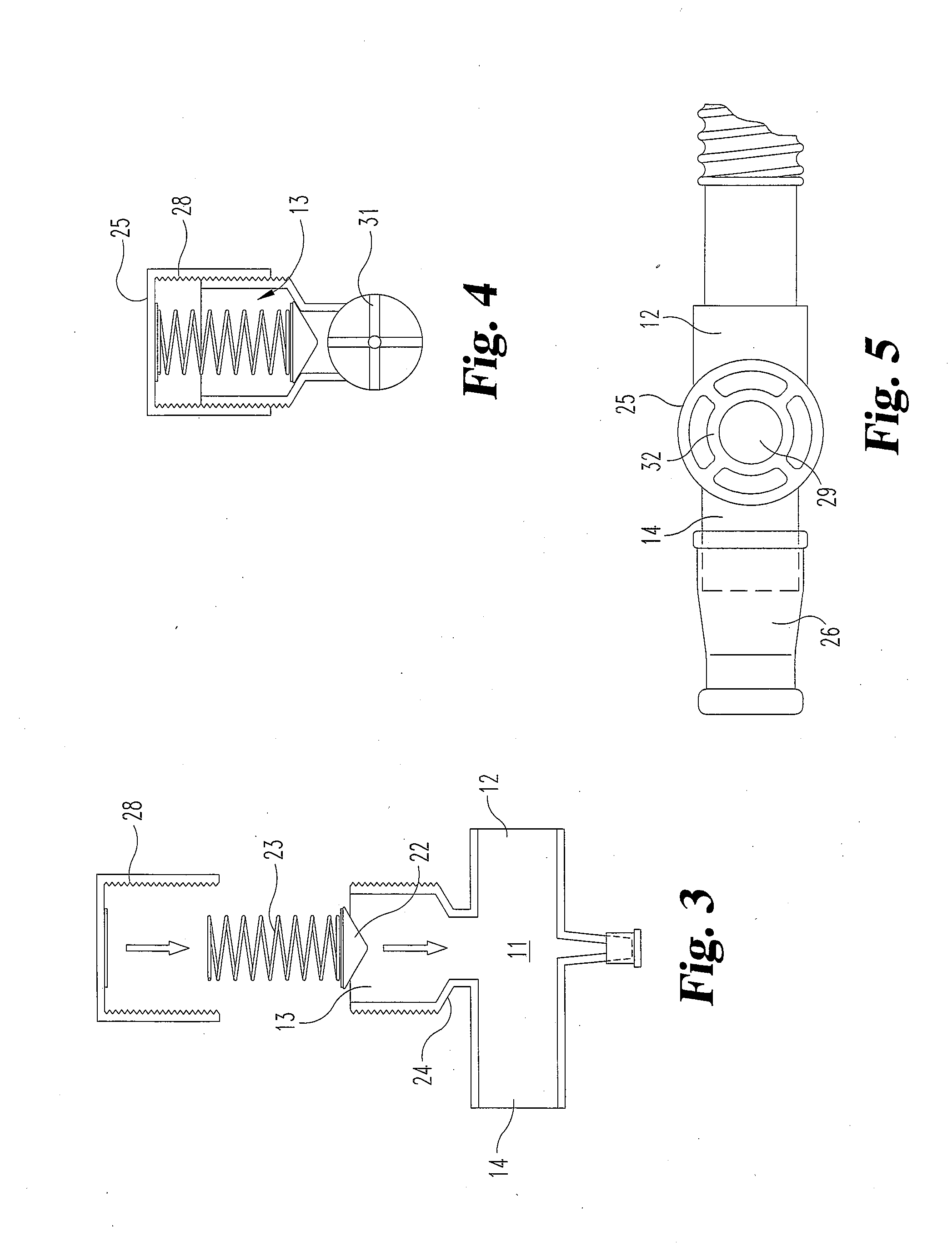 Airway pressure control devices with flutter valve
