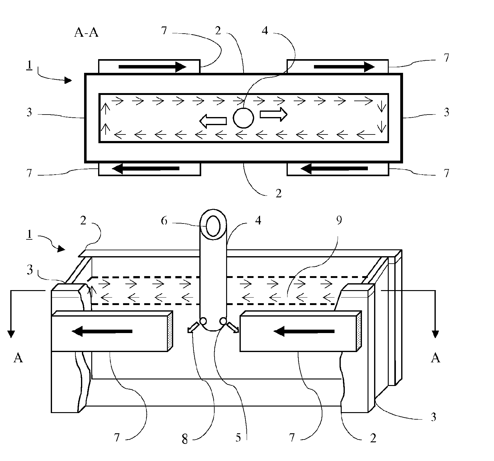 Method And Apparatus For Controlling The Flow Of Molten Steel In A Mould