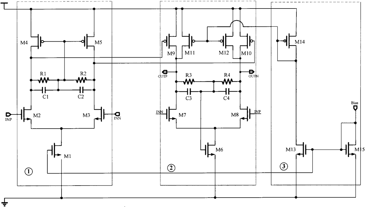 A Low Power Wideband Fully Differential Operational Amplifier