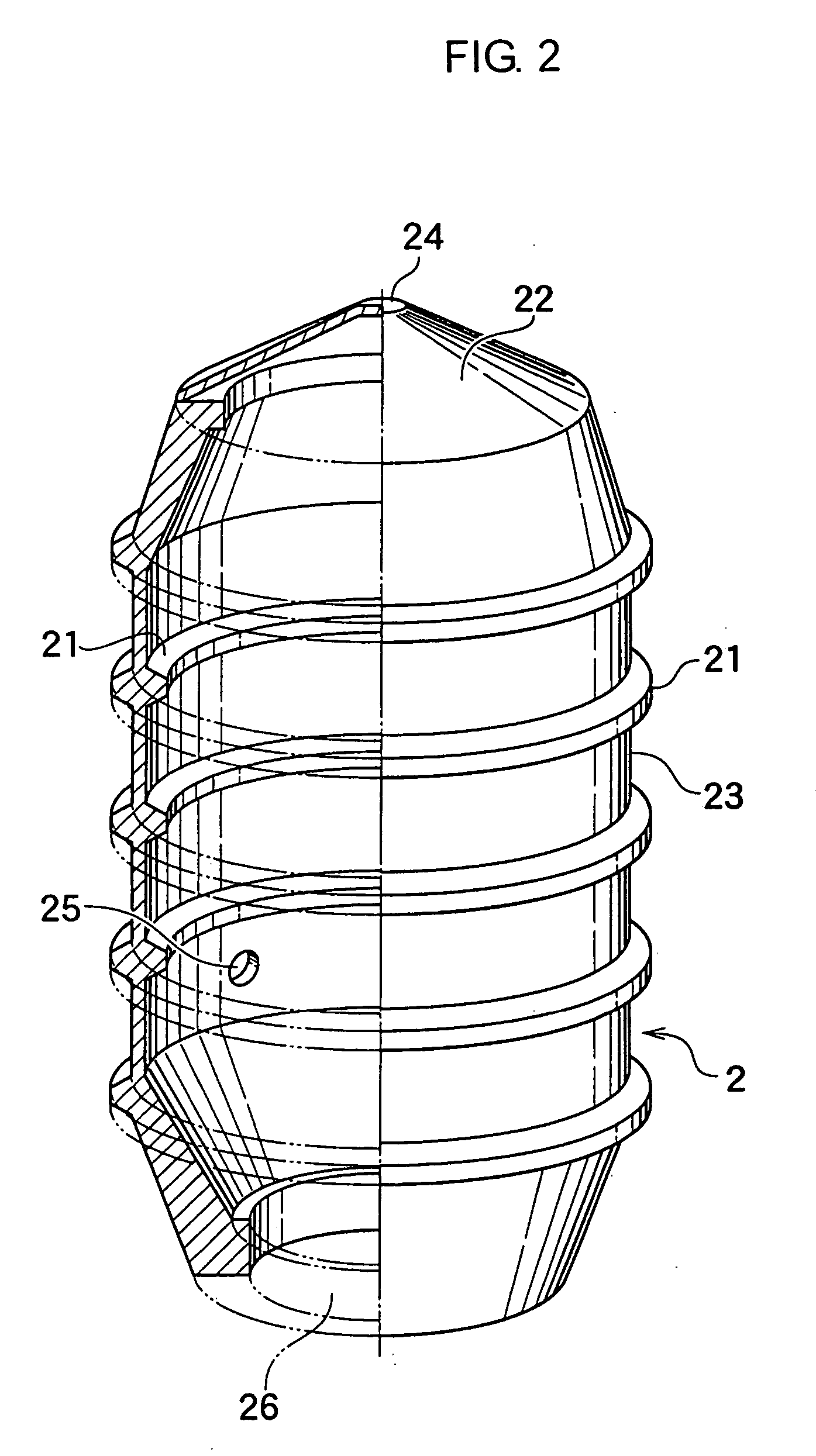 Structure of pile head joint portion and pile head fitting tubular body