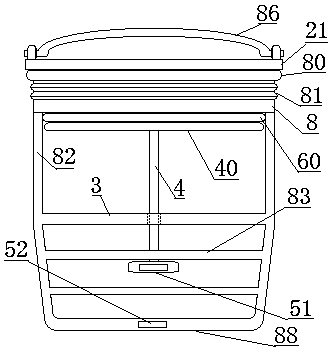 Maglev emission closed odor isolation methodand device for sink