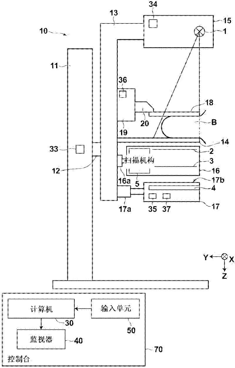 Radiation image obtaining method and radiation image capturing apparatus