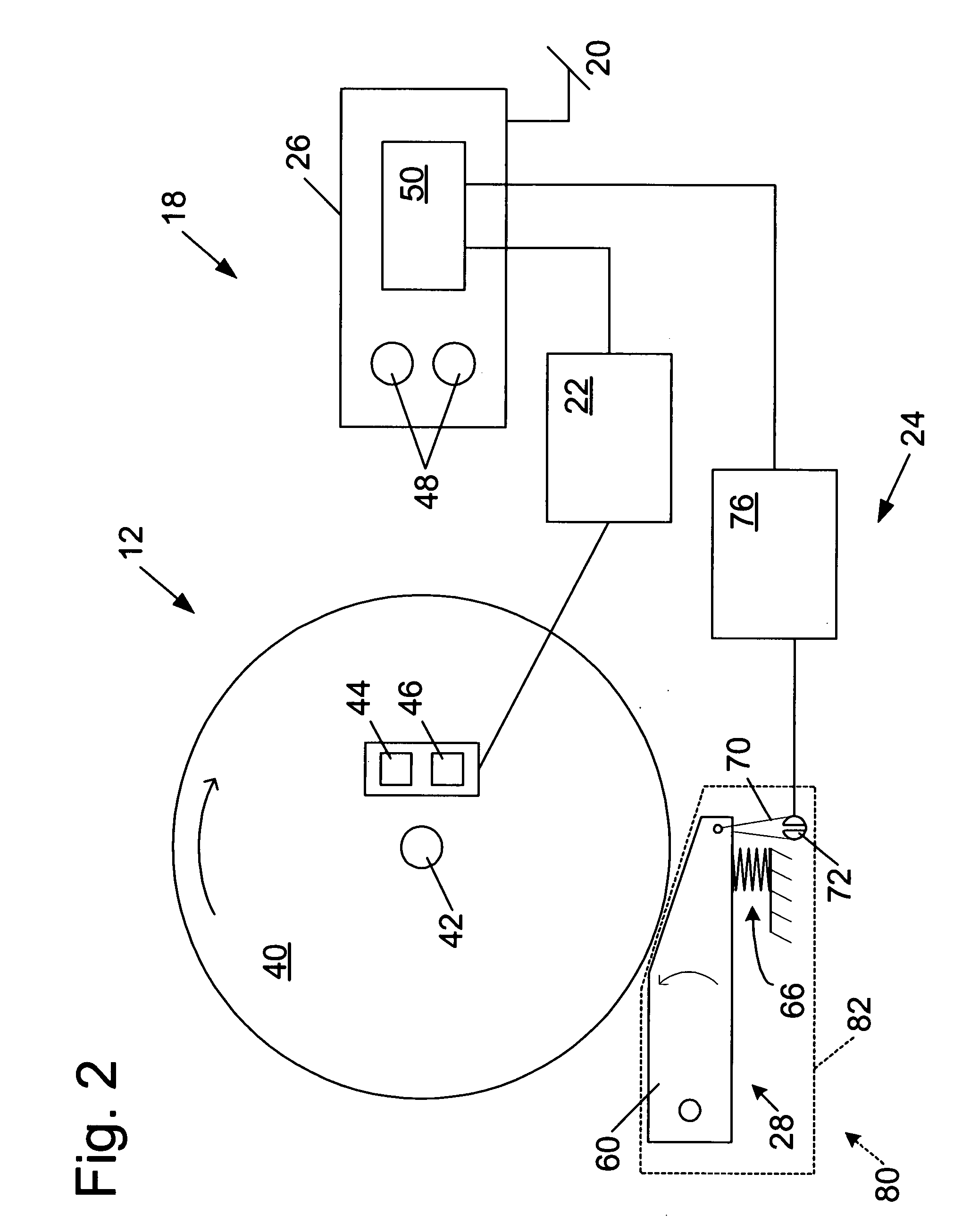 Detection system for power equipment