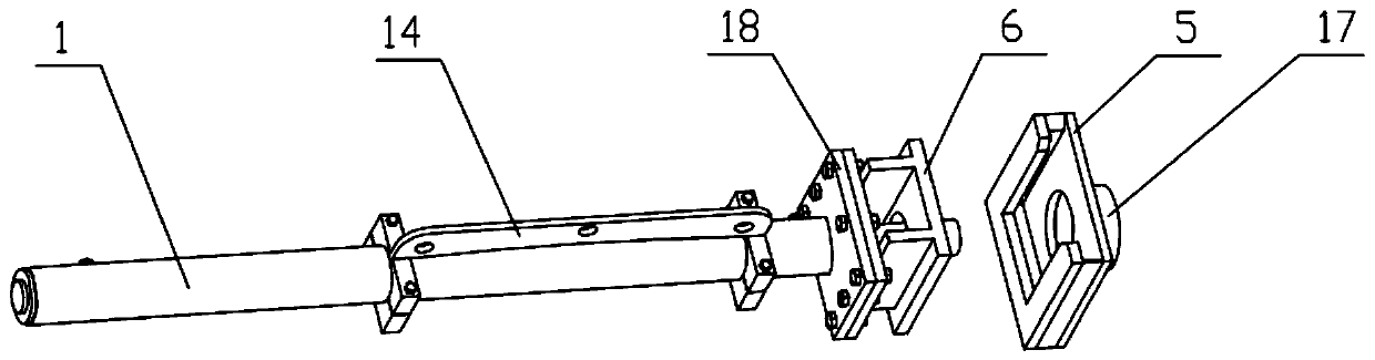 Furnace lining rapid pushing-out device