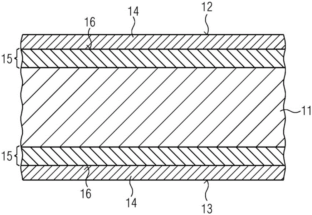 Electrical steel sheet with a layer improving the electrical insulation and method for the production thereof
