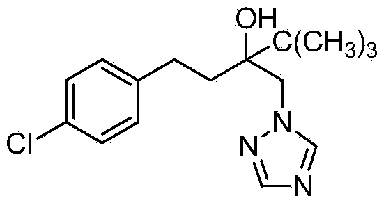 Method for improving anti-caking property of tebuconazole