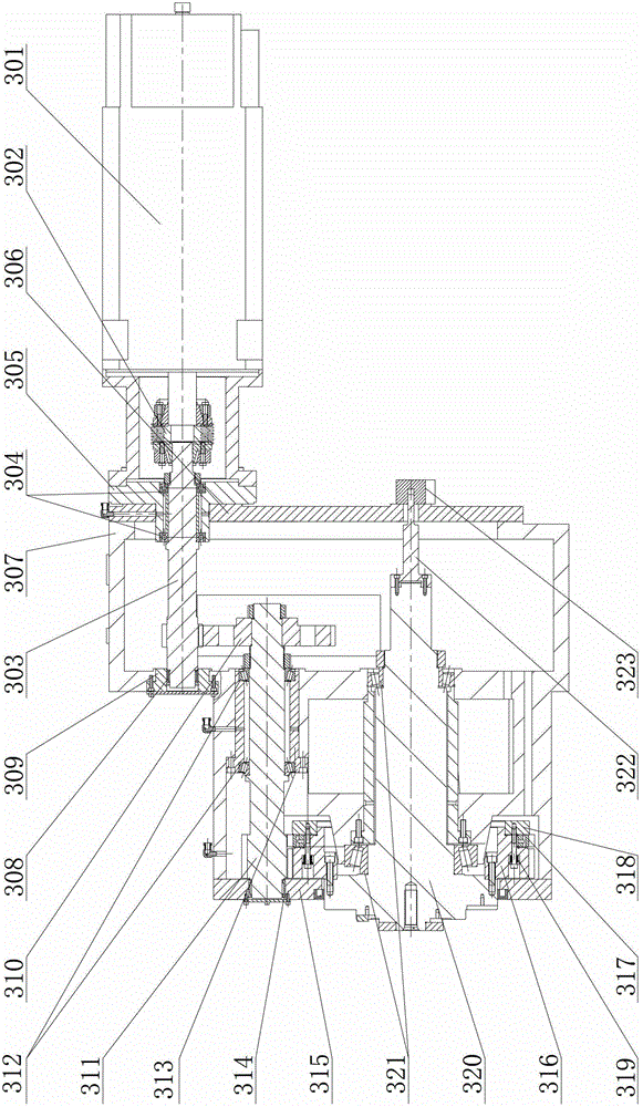 Digital control gear milling machine of spiral bevel gear