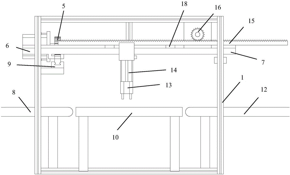 Automated express package sorting mechanism