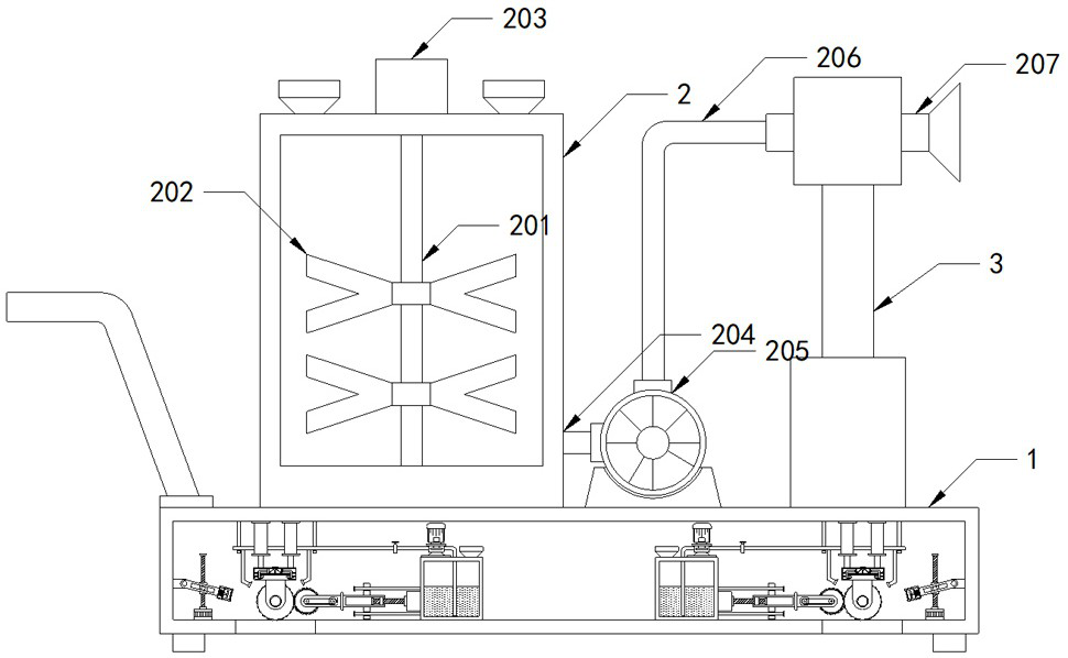 An integrated irrigation and fertilization equipment for agricultural planting