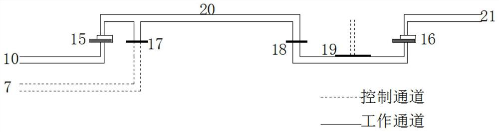 A microfluidic sampling system