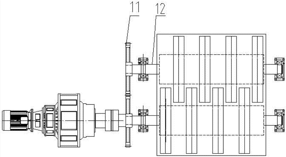 Double-tube type powder quantitative feeding device