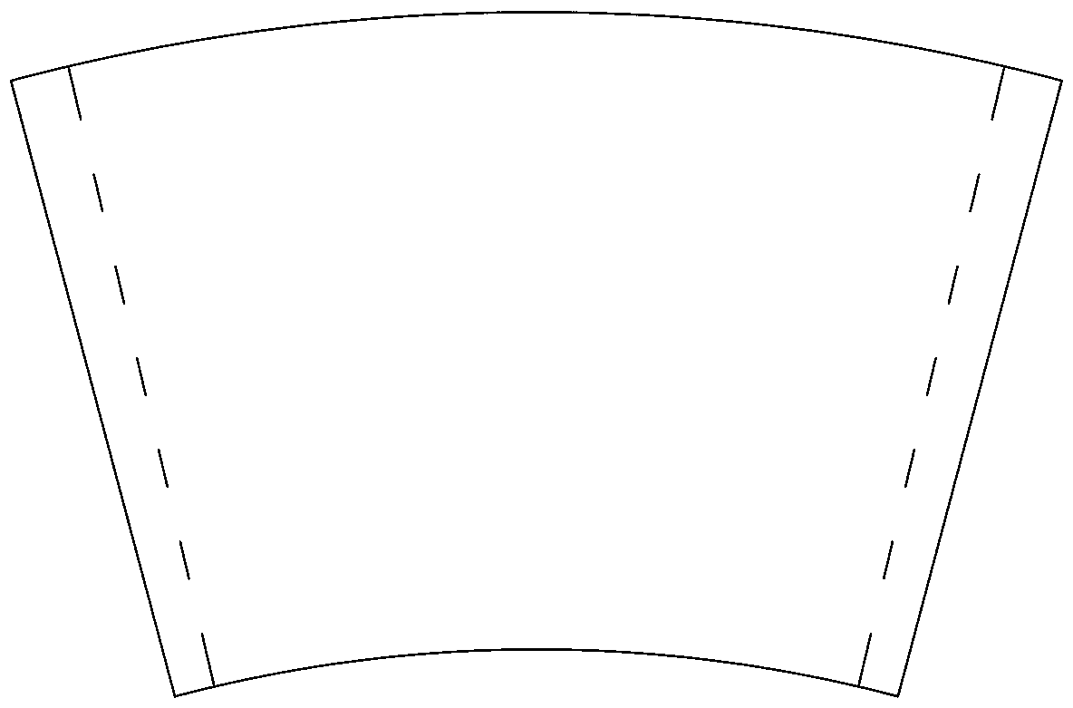 Inward-curled-edge cylinder container