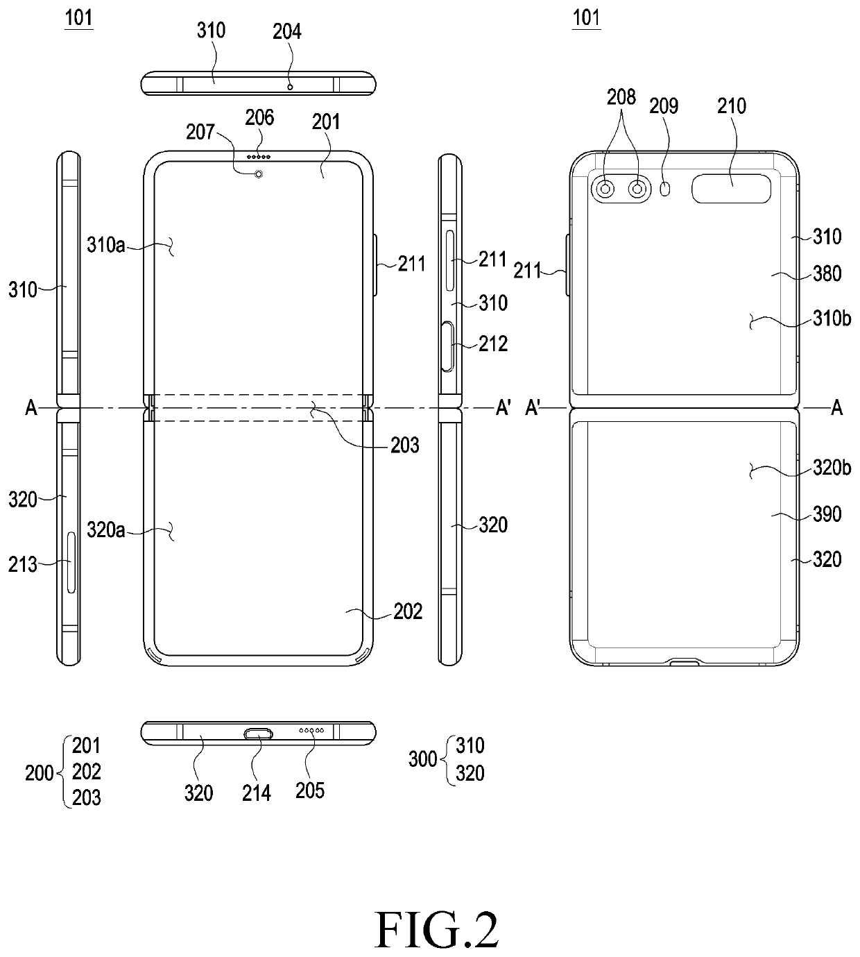 Foldable electronic device