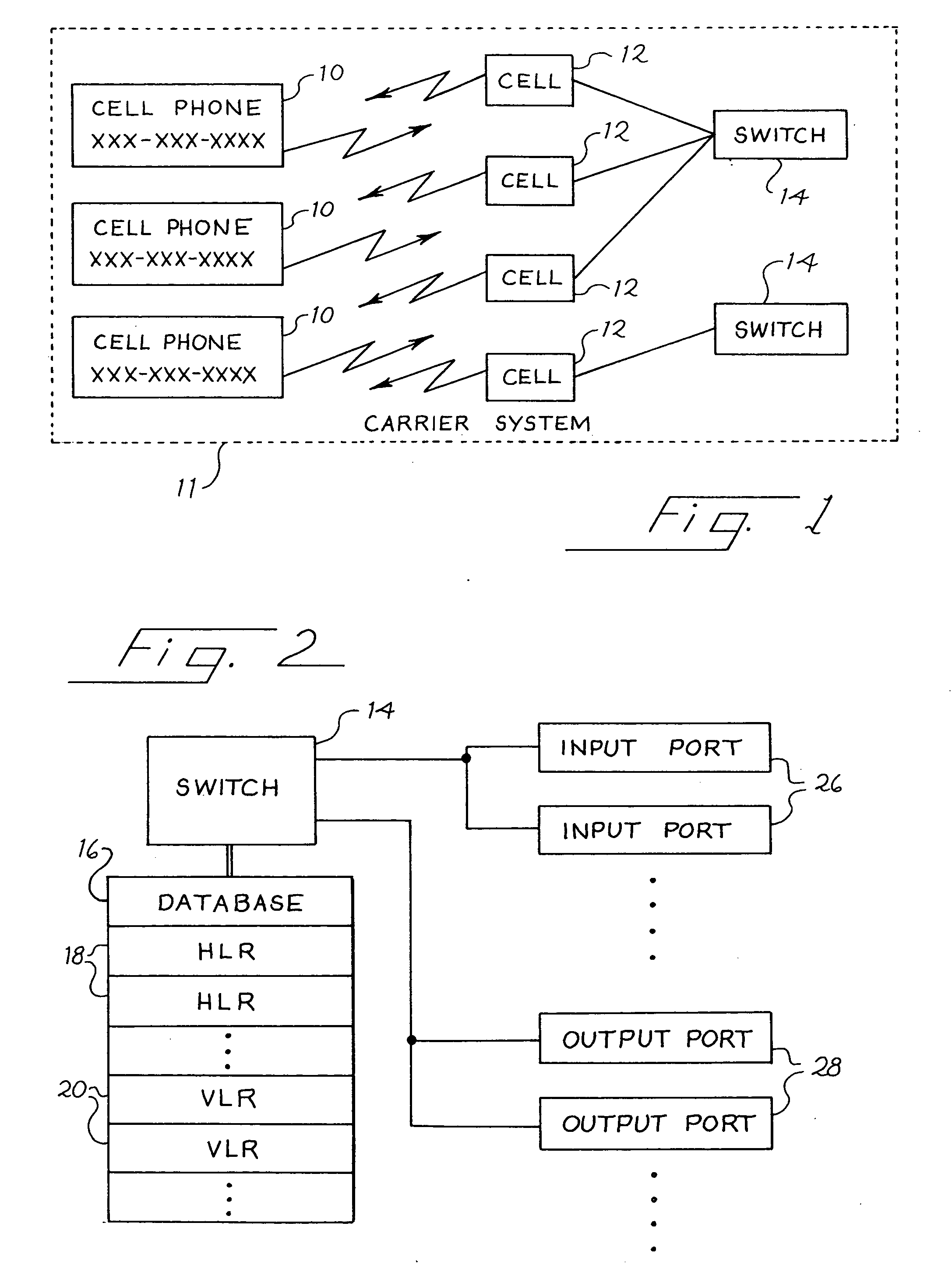 Communications system having pre-defined calling group