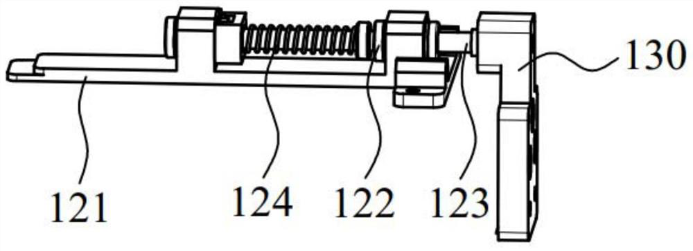 Track gauge measuring device and track detector