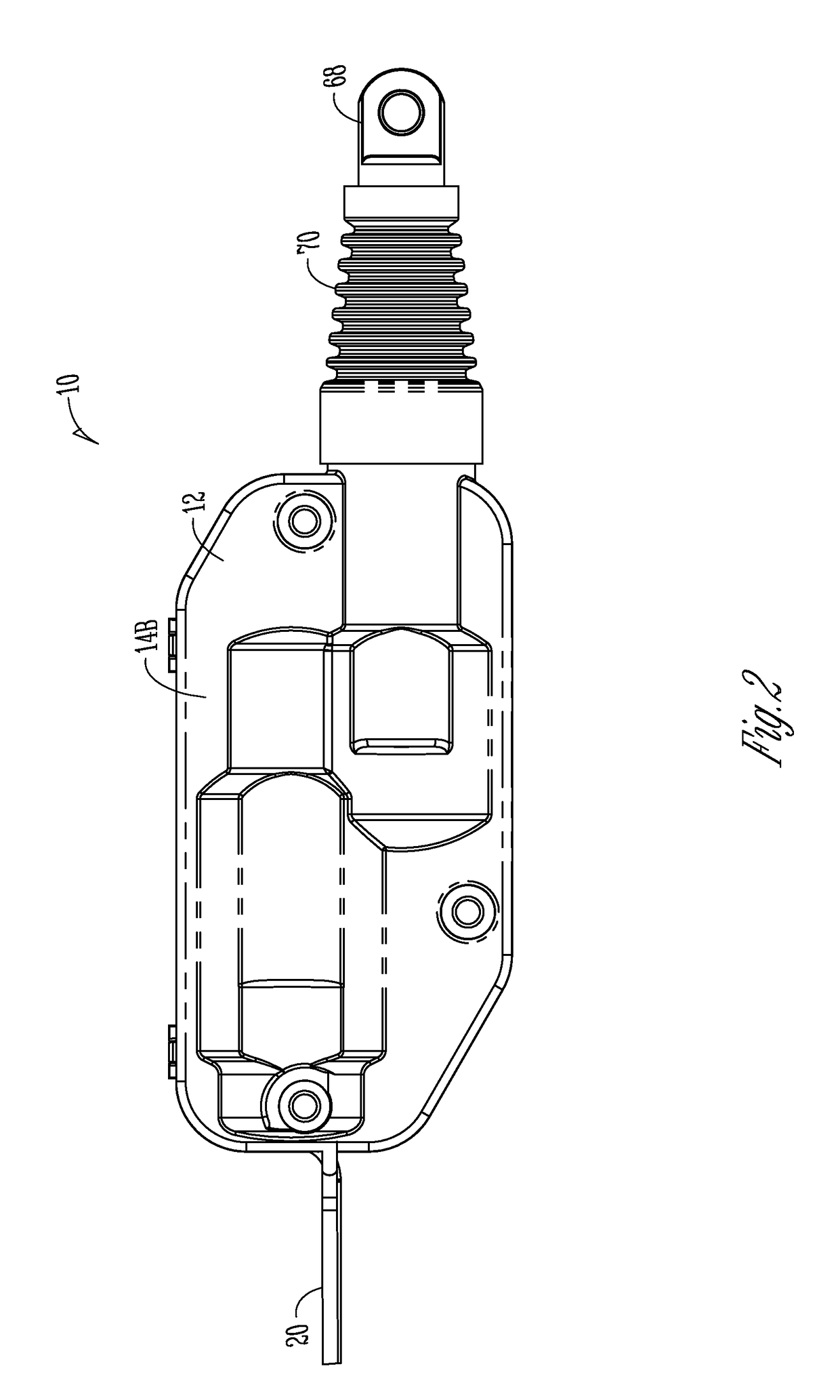 Vehicle door power lock actuator