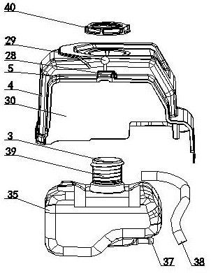 Crankshaft horizontal output general gasoline engine