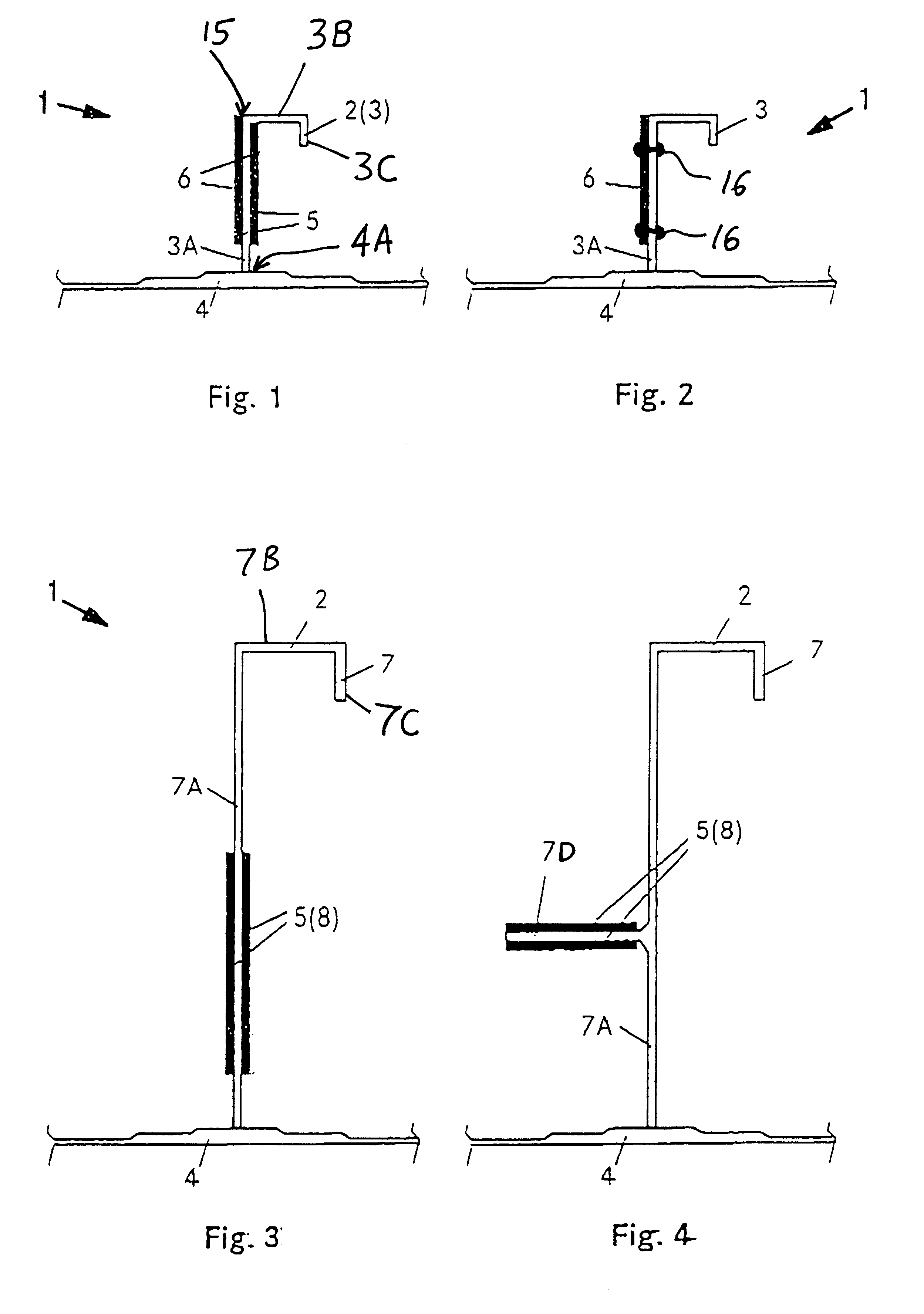 Aircraft fuselage shell component with crack propagation resistance