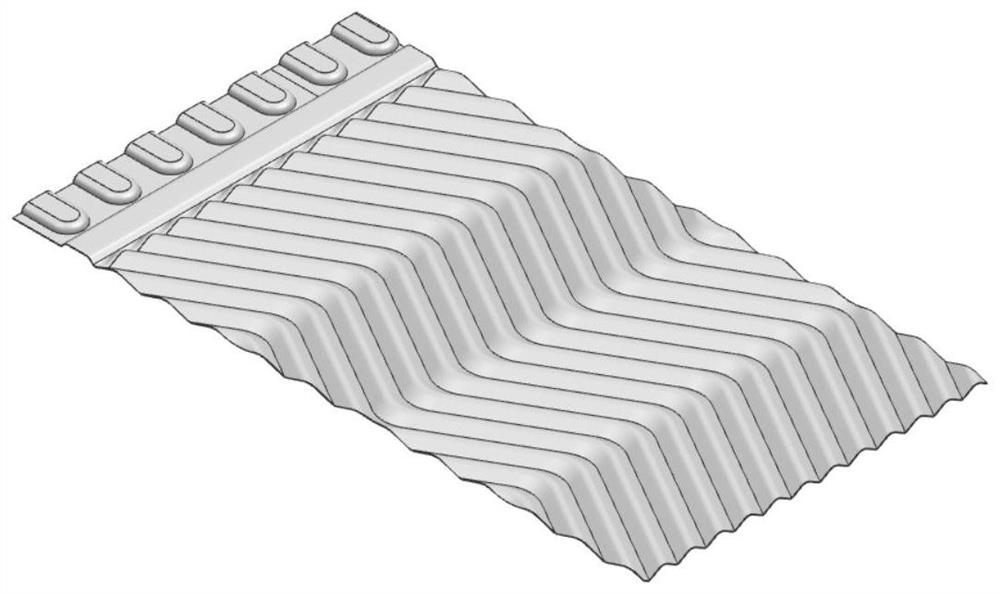 A detection method and detection system for forming defects of multi-groove sheet metal