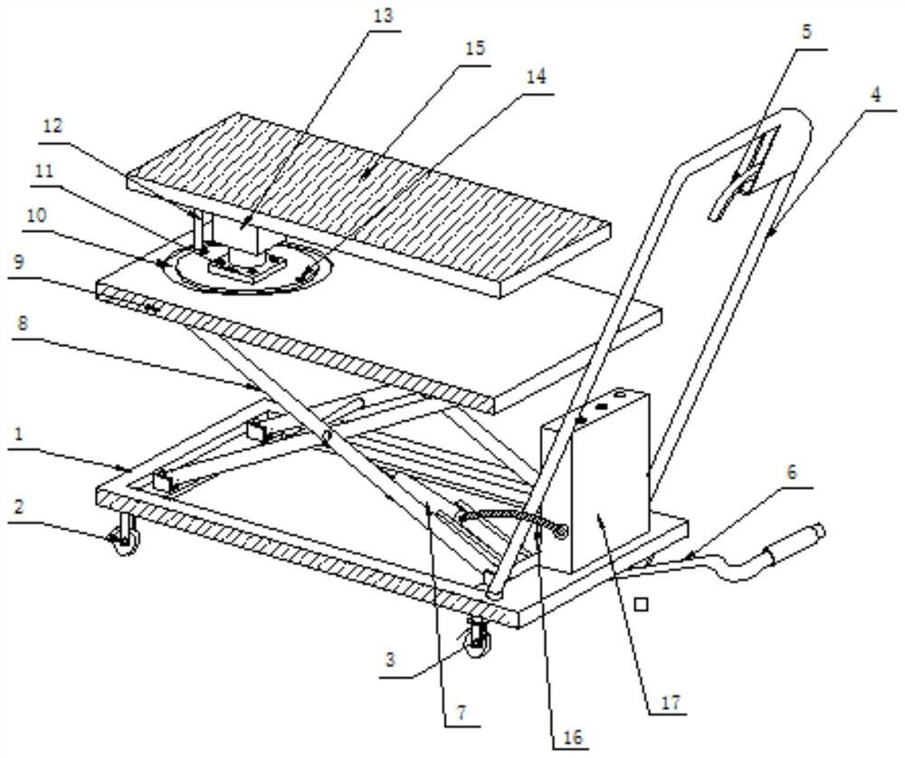 Dismounting device for current transformer of 10-kilovolt switch cabinet