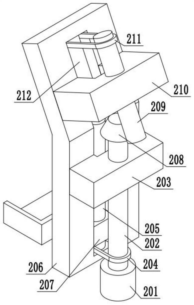 Rubber pressing and packaging treatment device for rubber production