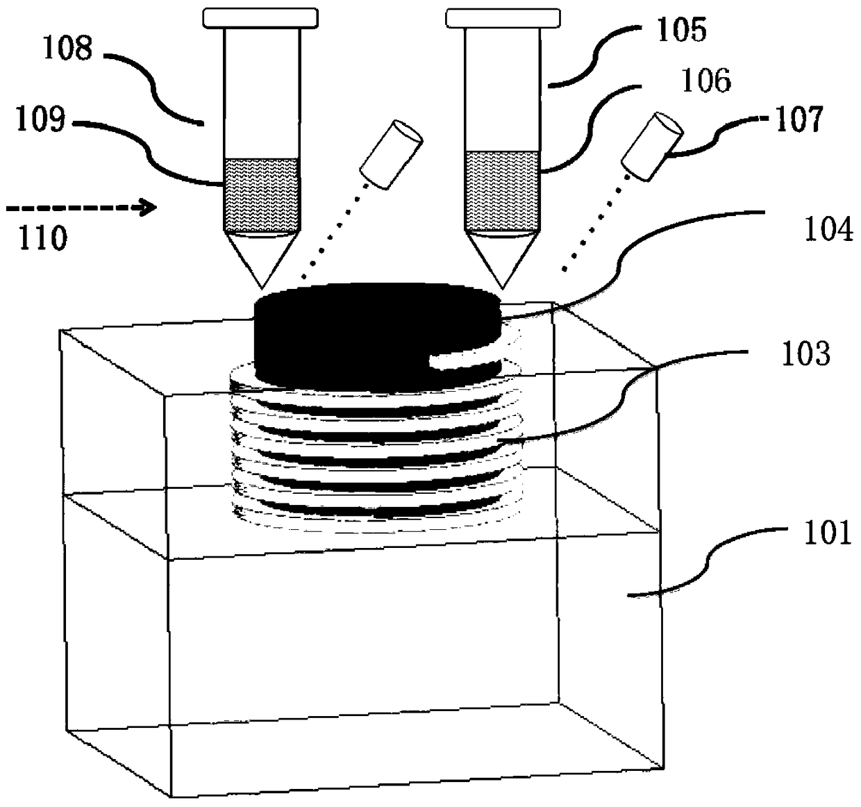 Method for fabricating micro-inductors based on 3D printing