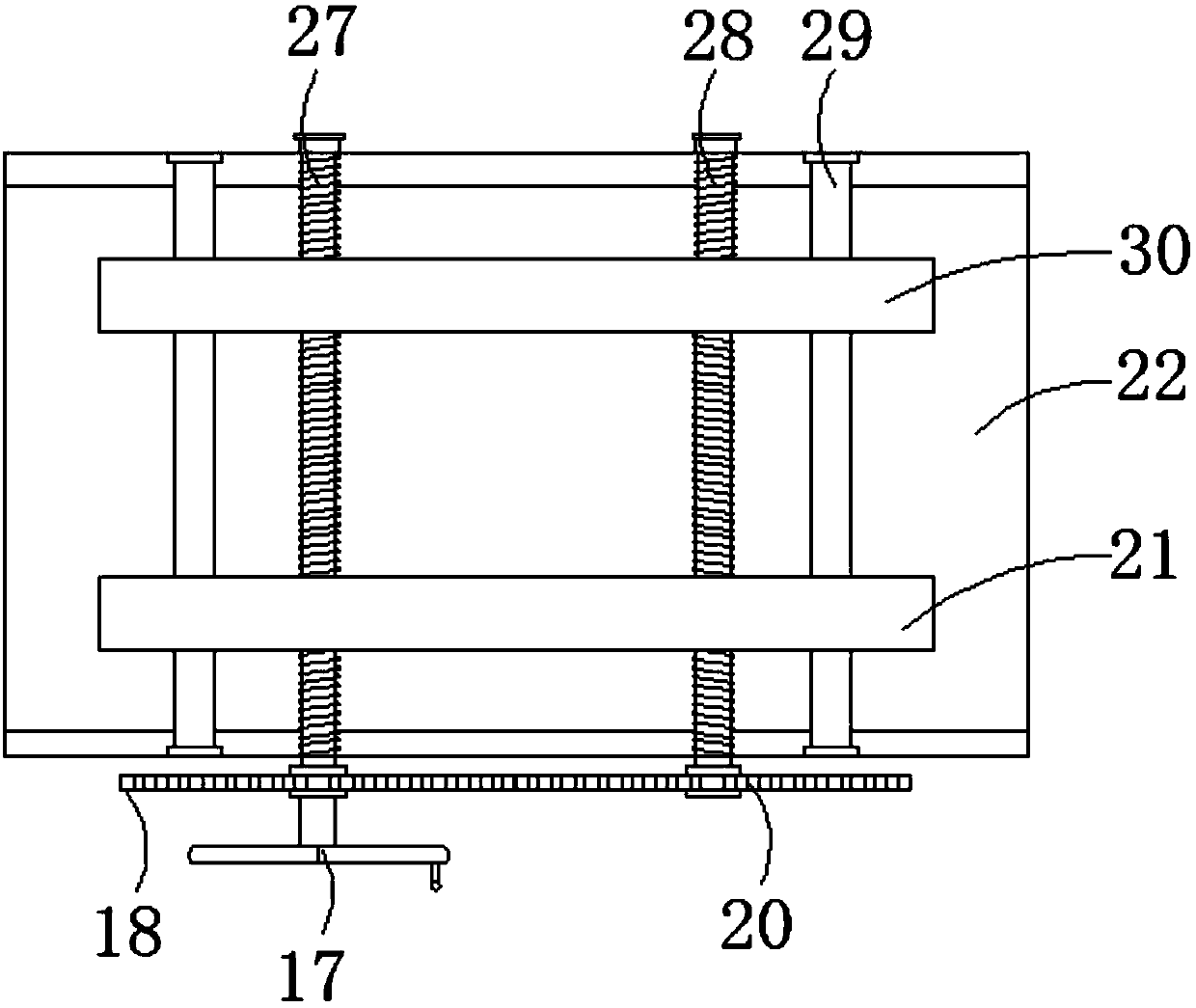 Machining device for furniture slide rails