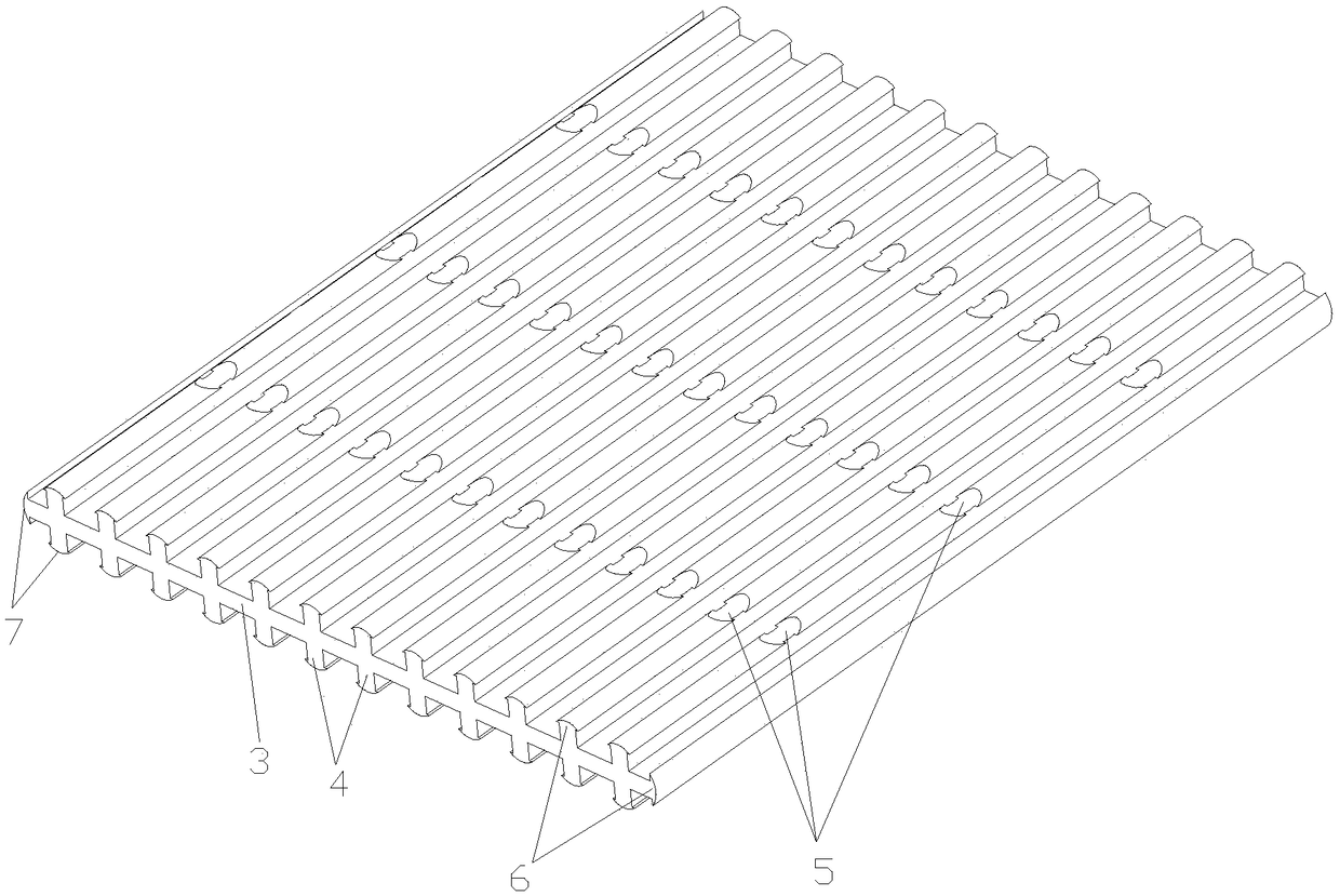 Plastic drainage board and construction method for soft soil foundation drainage consolidation