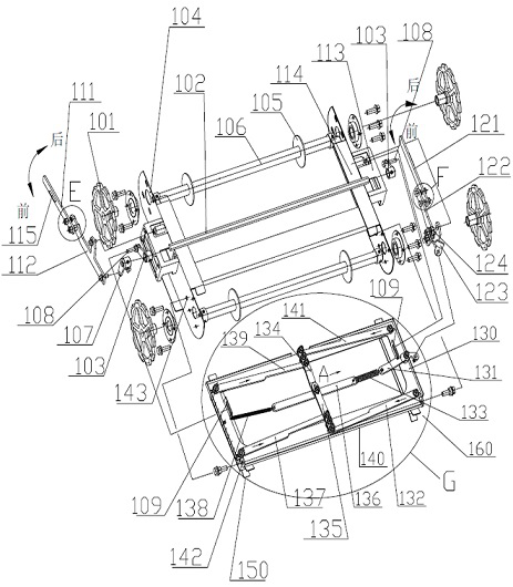 Mechanical connecting rod mechanism