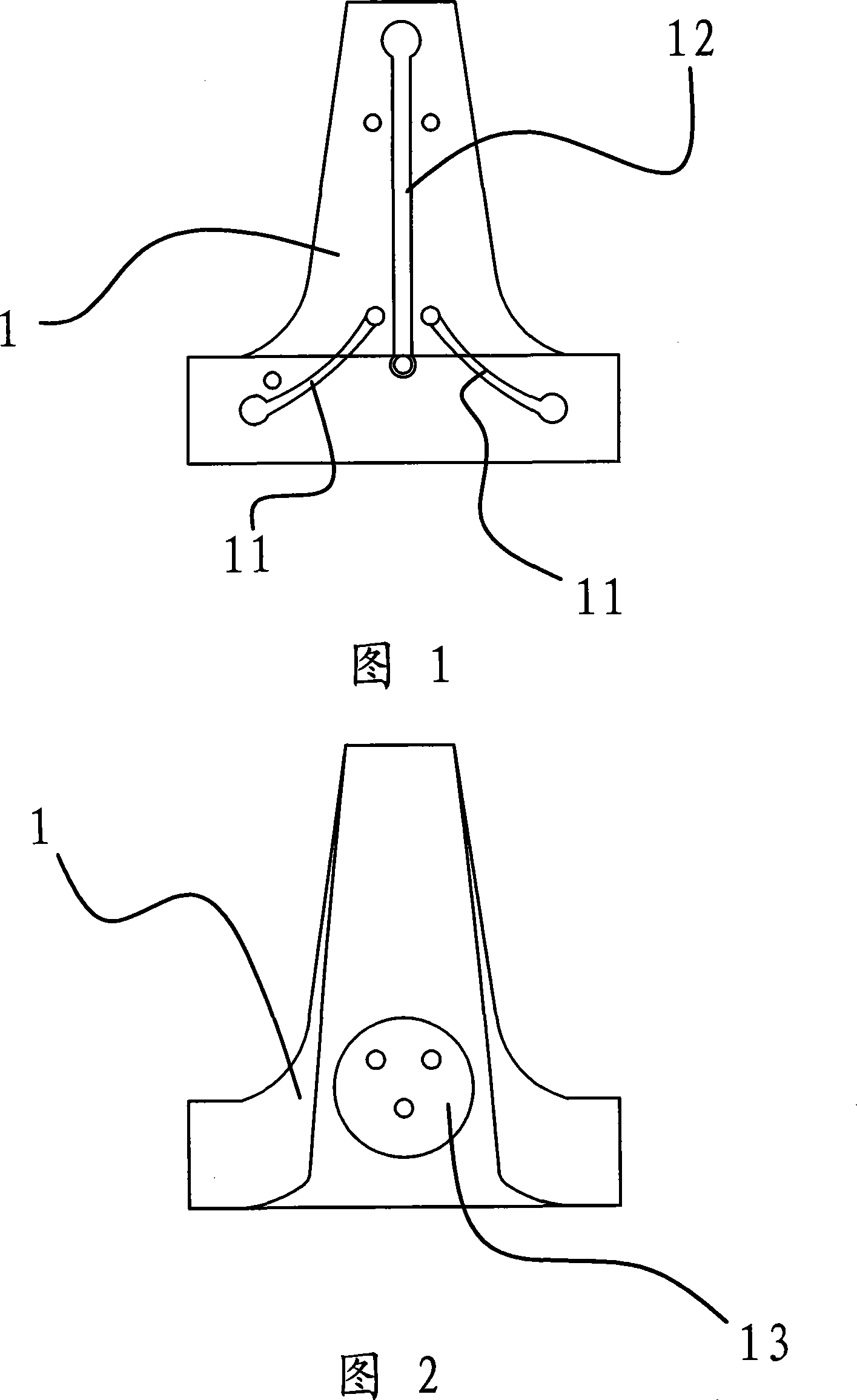 Plastic tap and its manufacture method