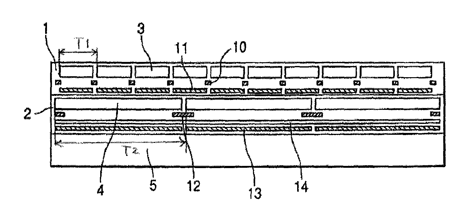 Color image display panel and driving method thereof