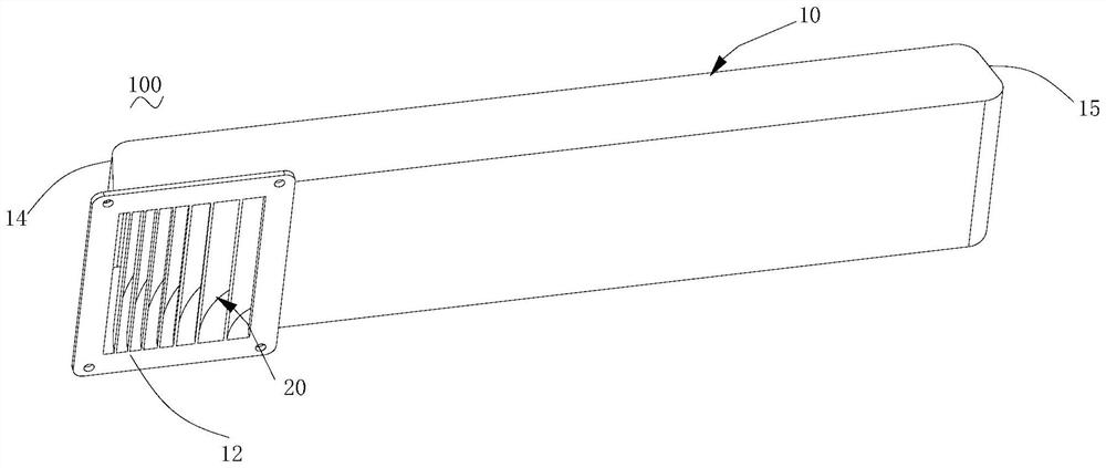 Air outlet device and air conditioner