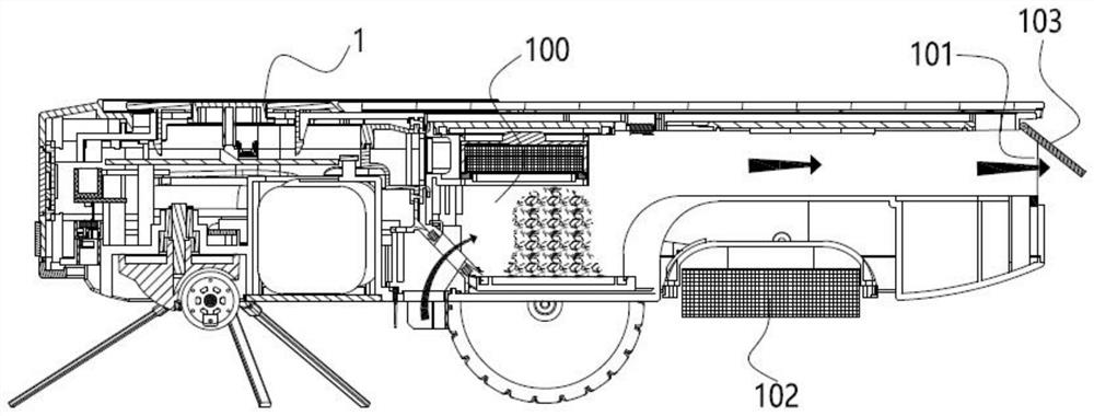 Cleaning robot system