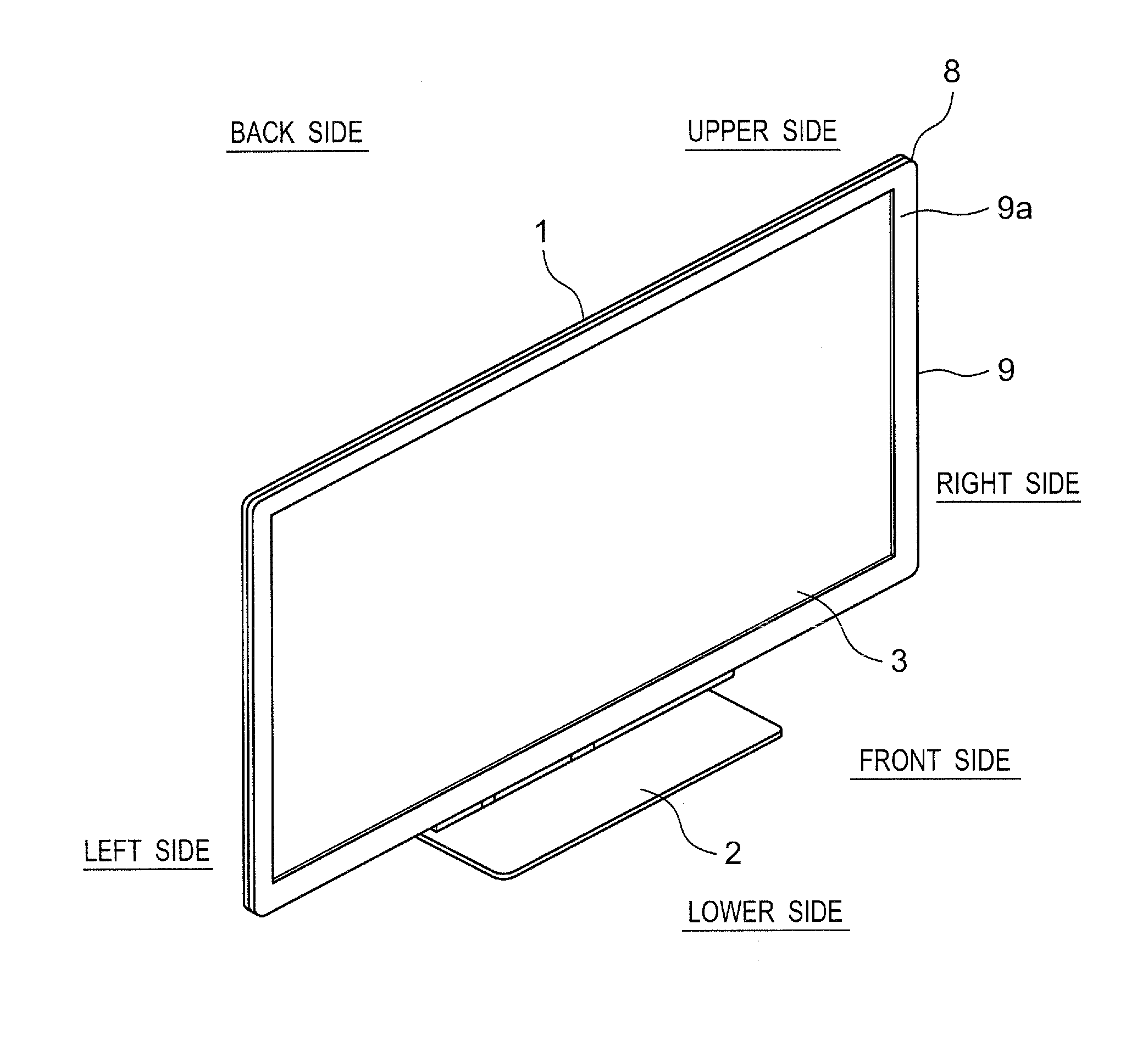 Thin display device
