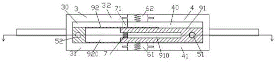 A bridge with a self-cleaning expansion joint device driven by a motor