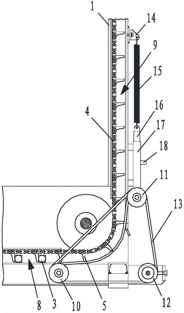 Method for using cloth hanging and cooling machine