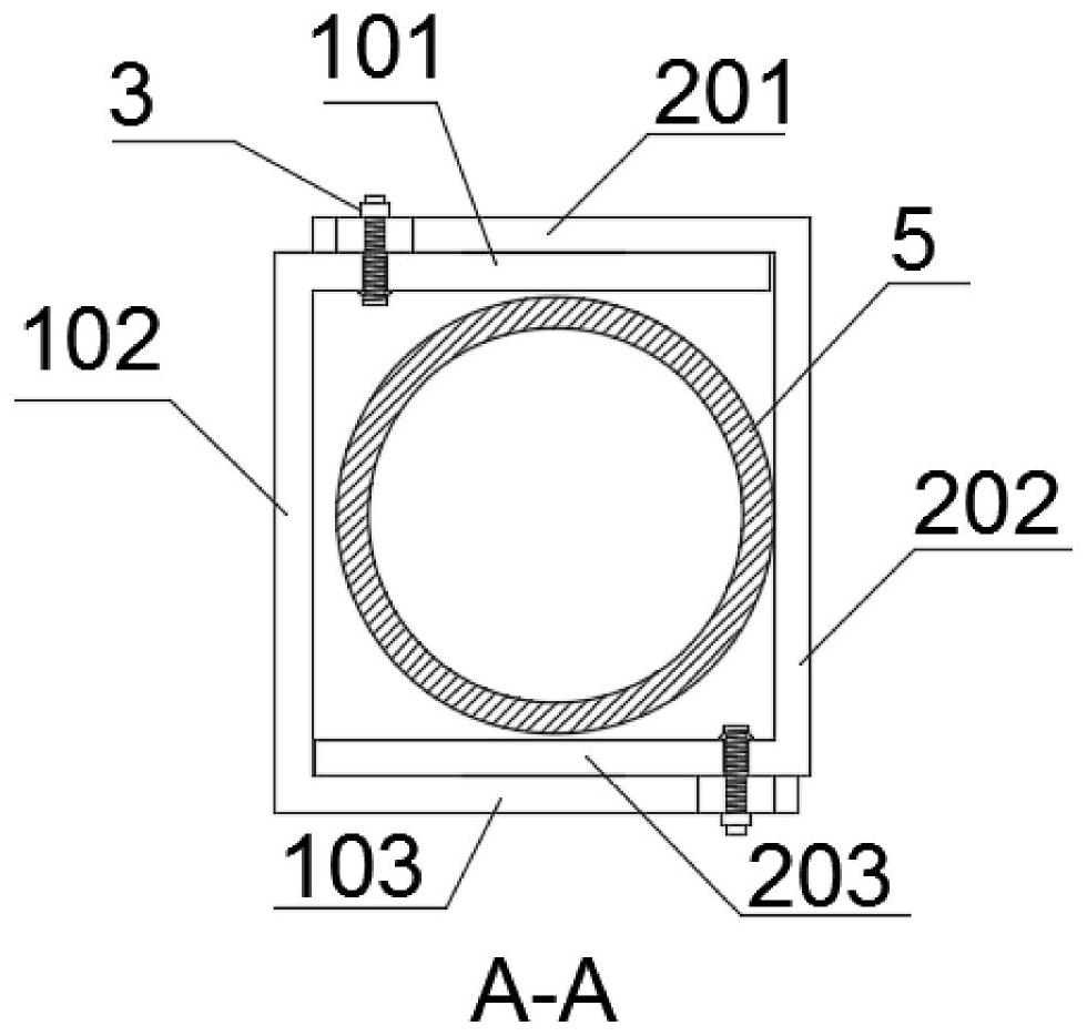 Reinforcement device and method for a curved compression bar