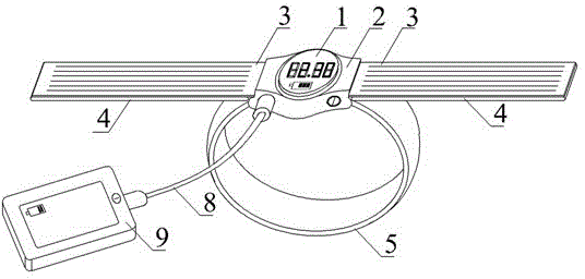 Solar photovoltaic watch with charge and discharge functions