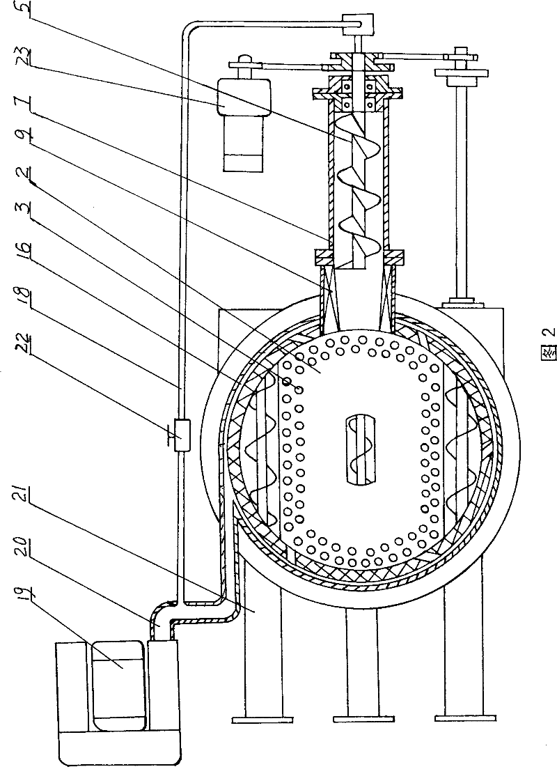 Straw gasification combustor