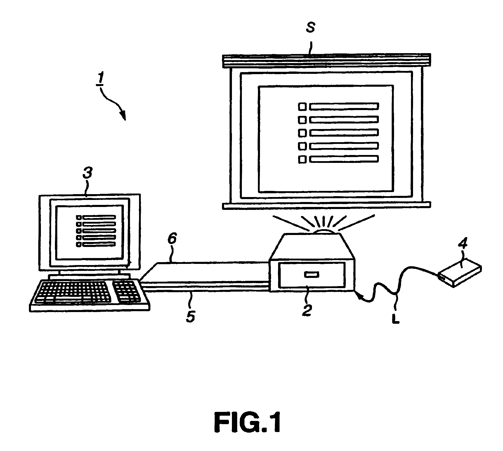 Projection display apparatus and system