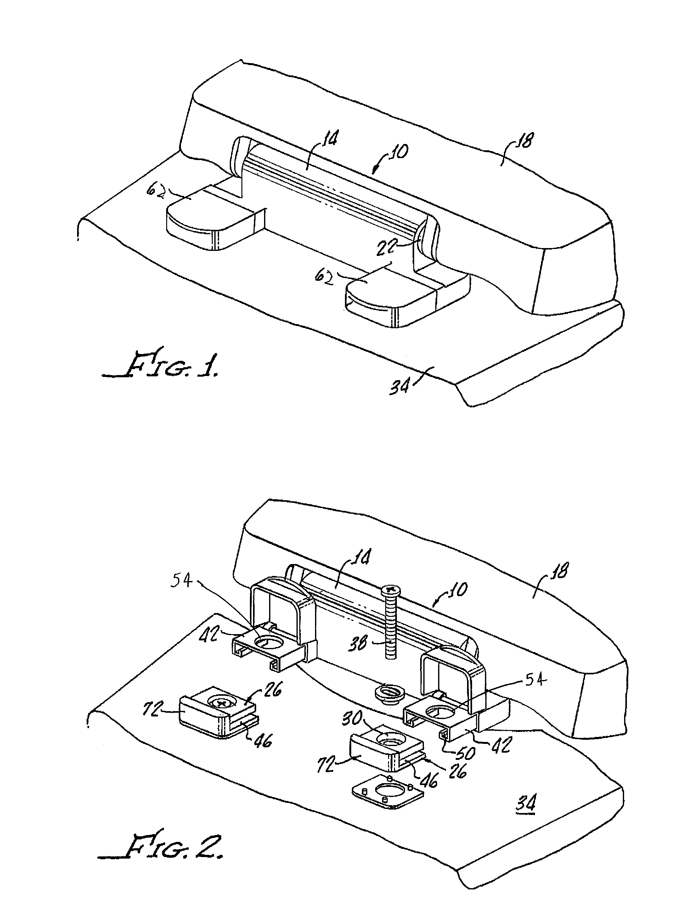 Lift-off hinge with attached hinge cover