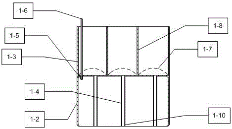 Inflation watering planter for plants