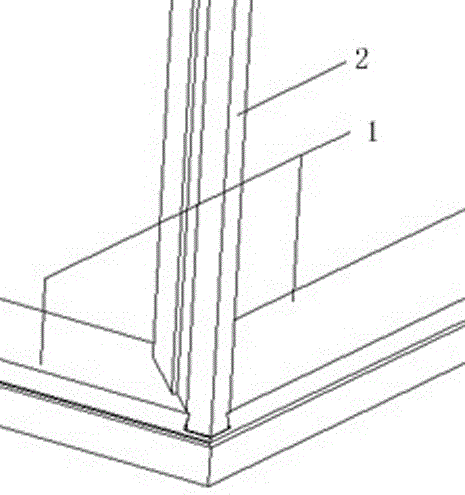 Frame connection structure of a sun room