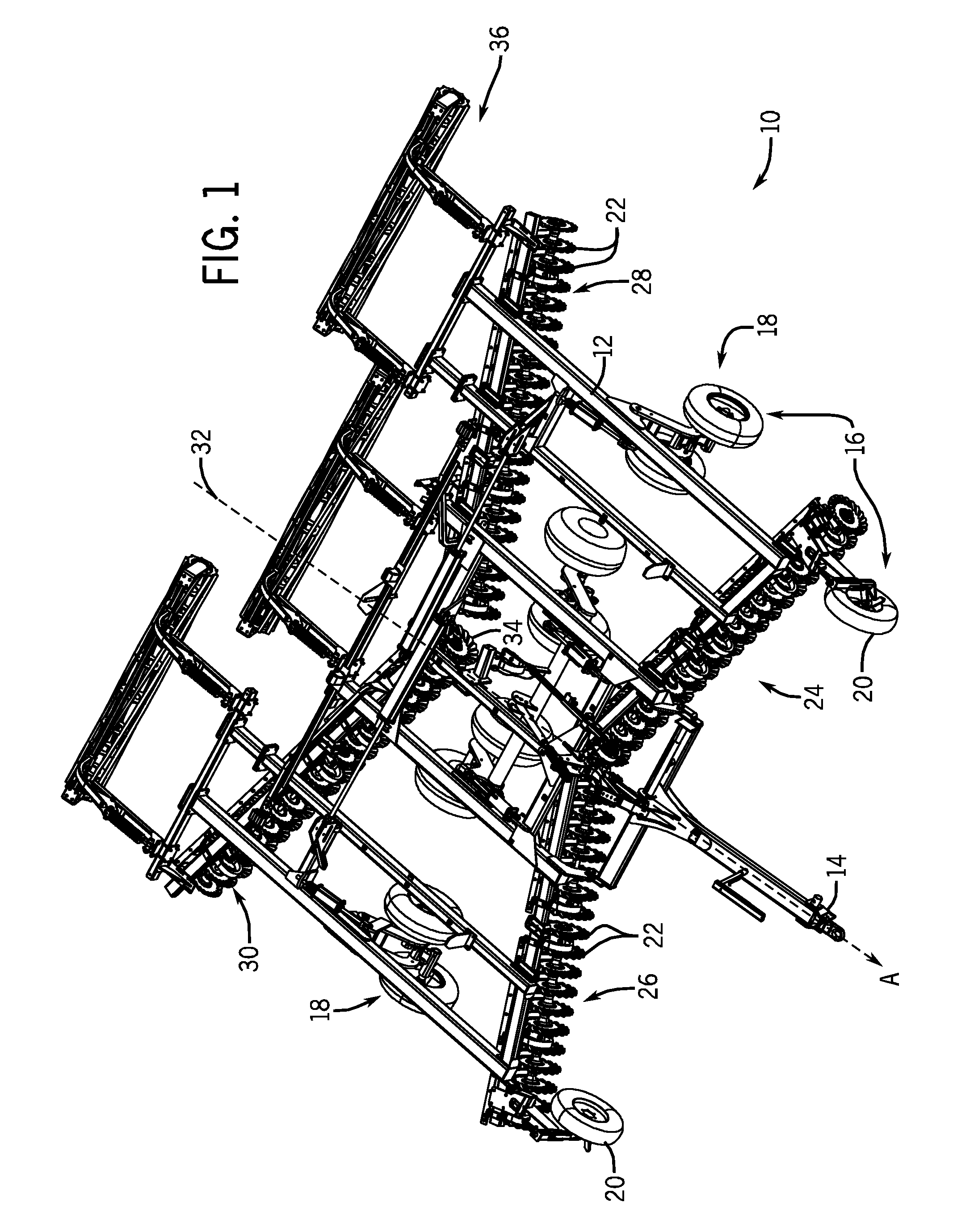 Blade sharpening system for agricultural implements