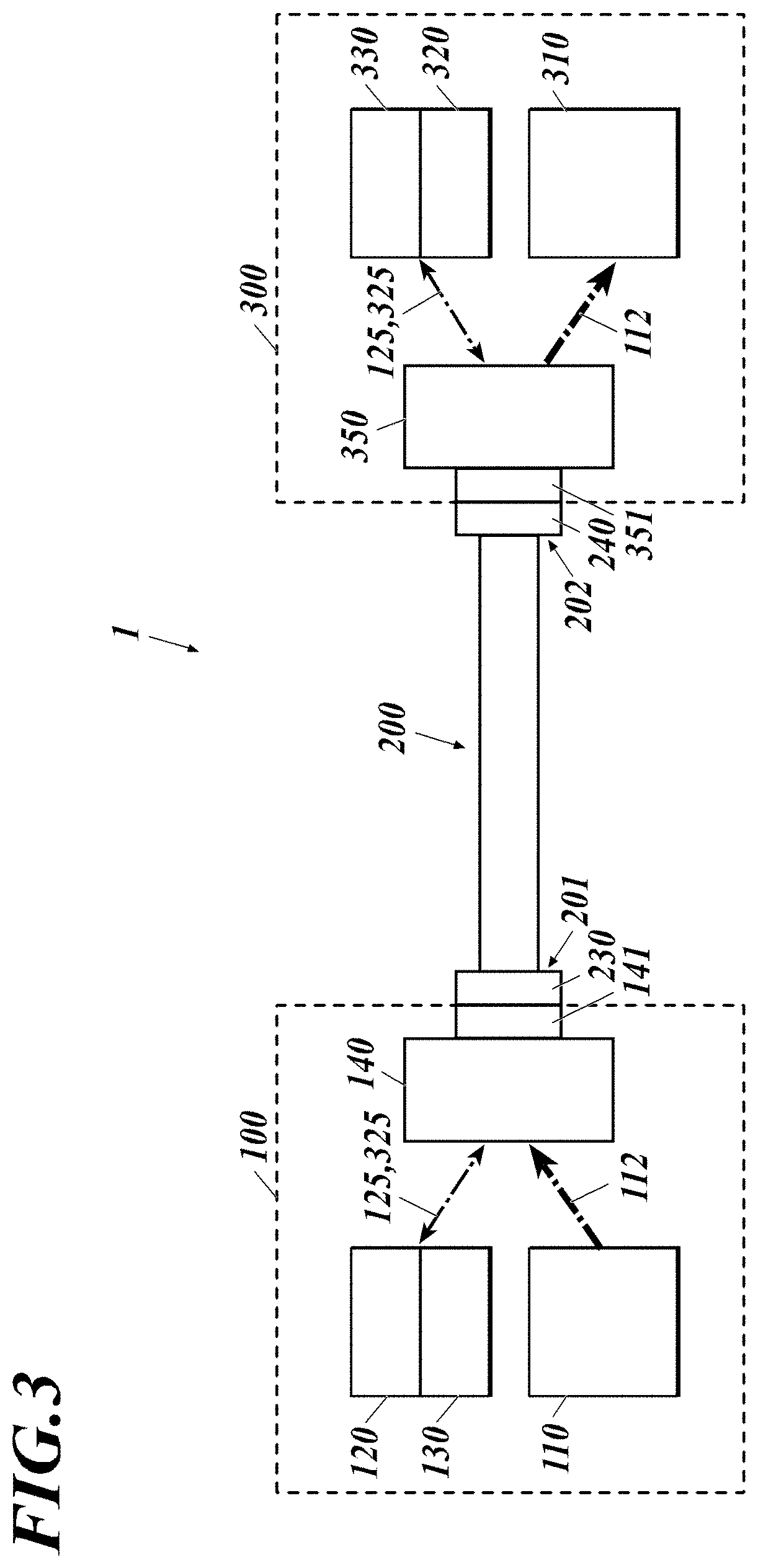 Power over fiber system and feed light visualization lid member