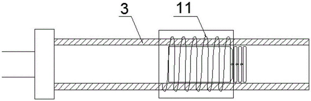 Solid solution-bending-aging forming device and method for vehicle body aluminum alloy pipe