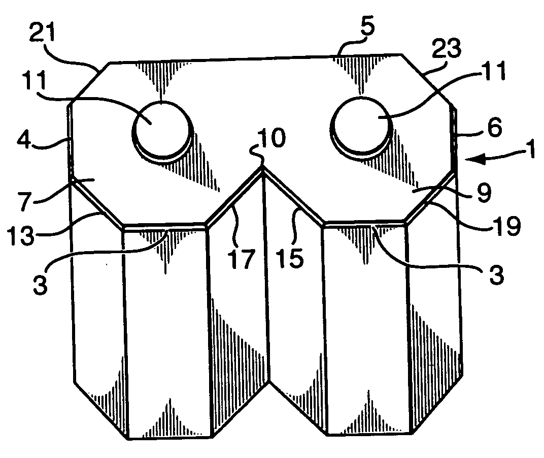 Building element and structure