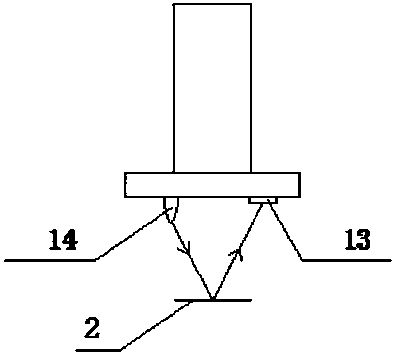 A scraper conveyor sprocket tooth wear monitoring device and method