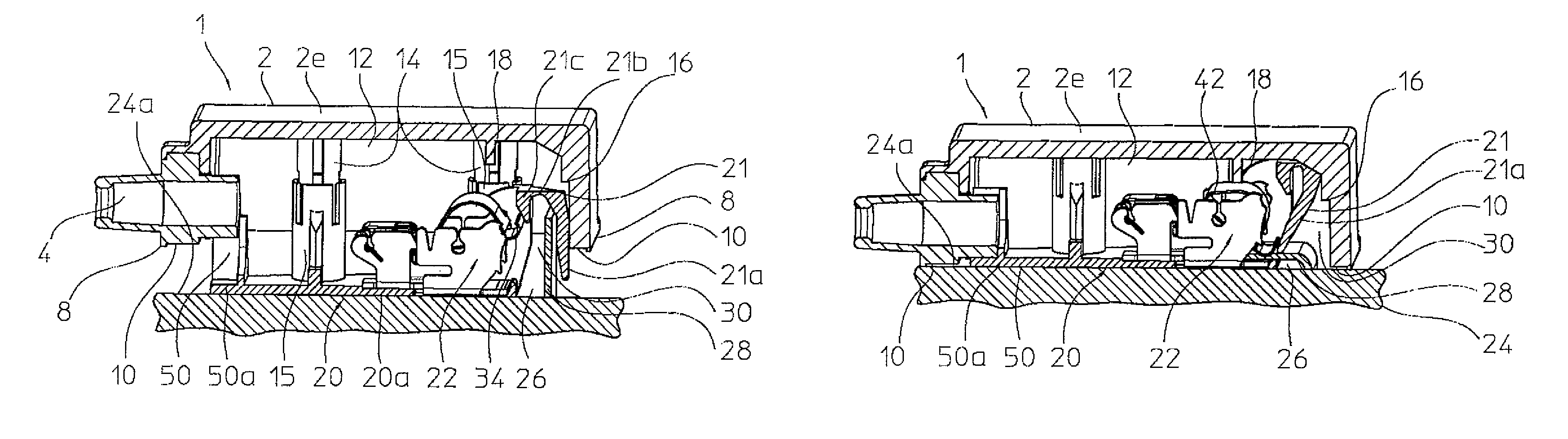 Connection and junction box for a solar module